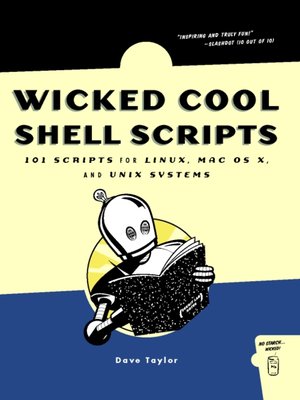 cover image of Wicked Cool Shell Scripts